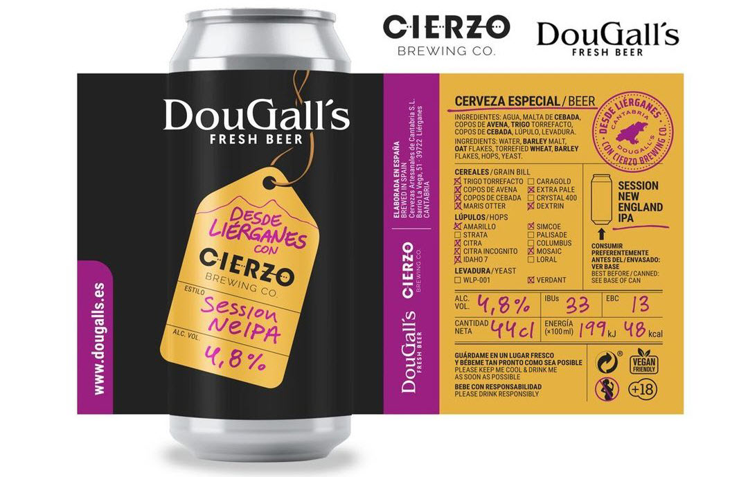 Dougall's y Cierzo Brewing se unen para sacar una cerveza colaborativa 1 Colaboracion Dougalls Cierzo Brewing
