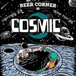 Presentación de Cosmic Beer en Beer Corner