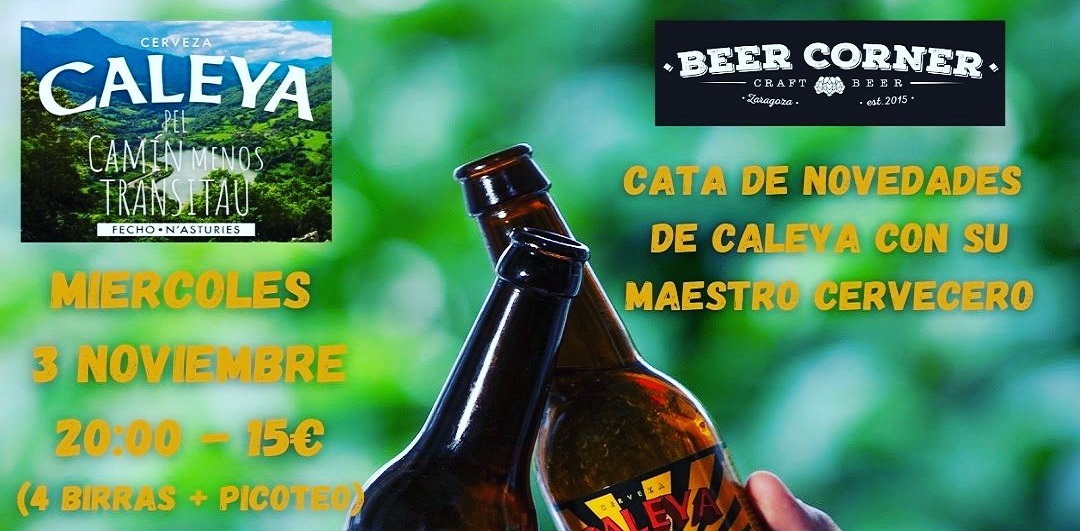 Cata y Meet the Brewer con Caleya en Beer Corner 1 Meet the brewer Caleya portada
