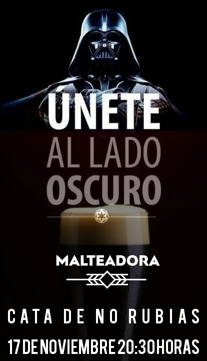 La Malteadora: cartel cata 17 de noviembre