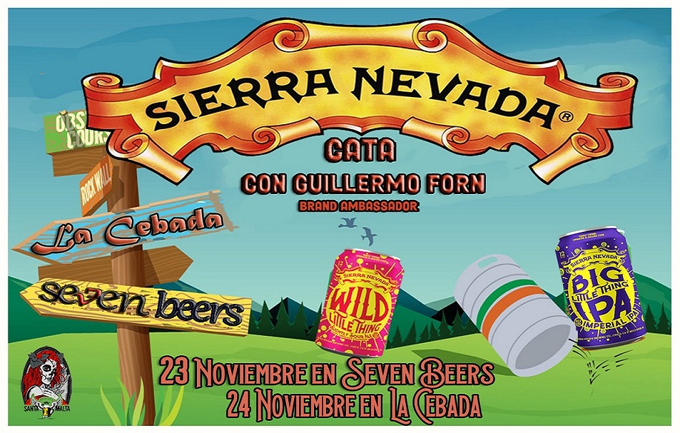 Evento Sierra Nevada en Seven Beers