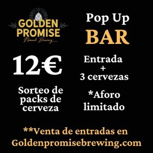 Pop Up bar de Golden Promise Brewing