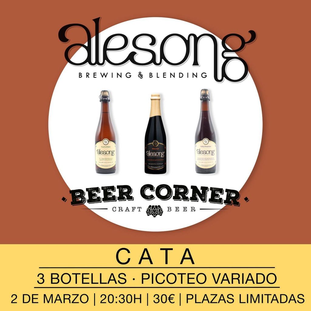 Cata con Alesong Brewing en Beer Corner