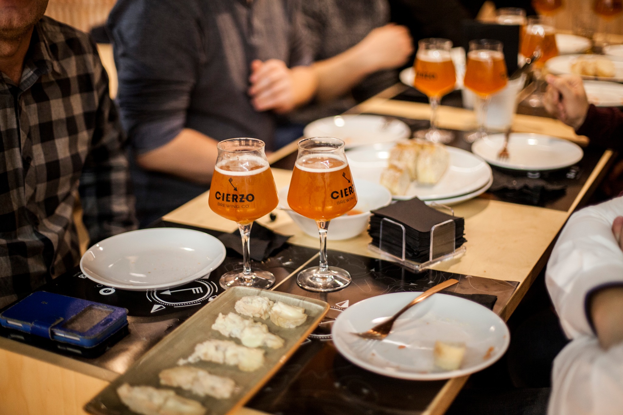 Meet the Brewer con Freddo Fox en brewpub de Cierzo 1 Brewpub Cierzo catas maridadas