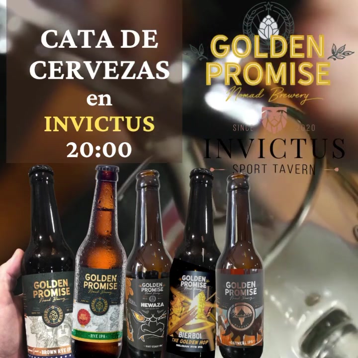 Cata de Golden Promise Brewing en Invictus Sport Tavern