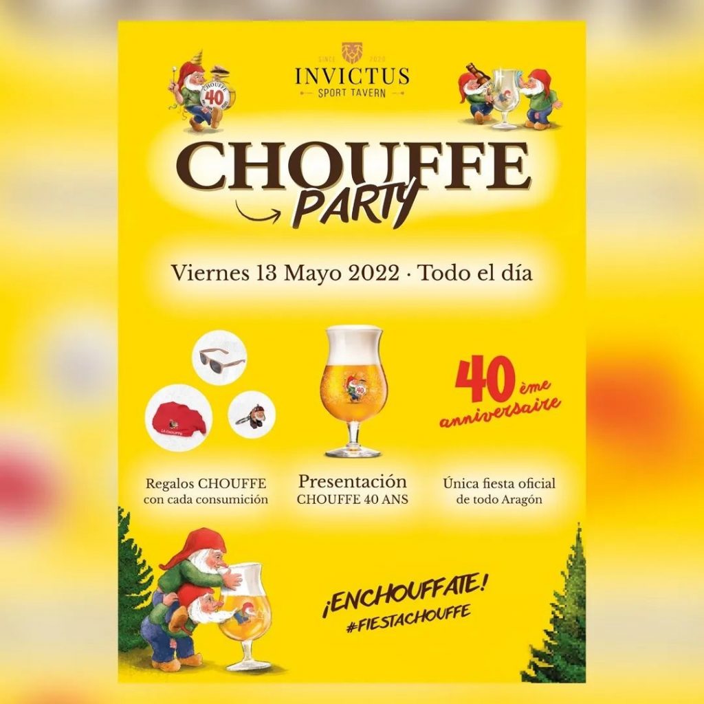 Fiesta 40 Aniversario La Chouffe en Invictus Tavern