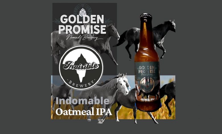 Golden Promise Invisible Oatmeal IPA montaje