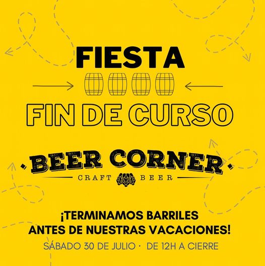Fiesta Fin de Curso 2022 en Beer Corner