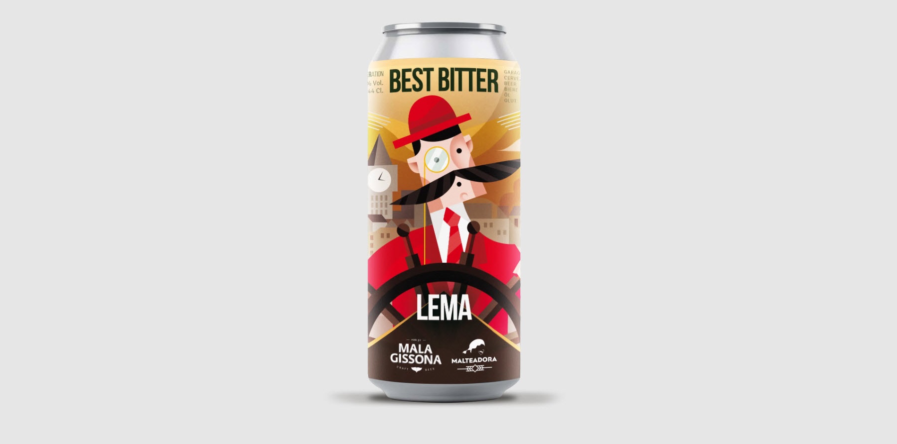 Lema es la nueva colaboración Mala Gissona con La Malteadora 1 La Malteadora Lata Lema colabo con Mala Gissona