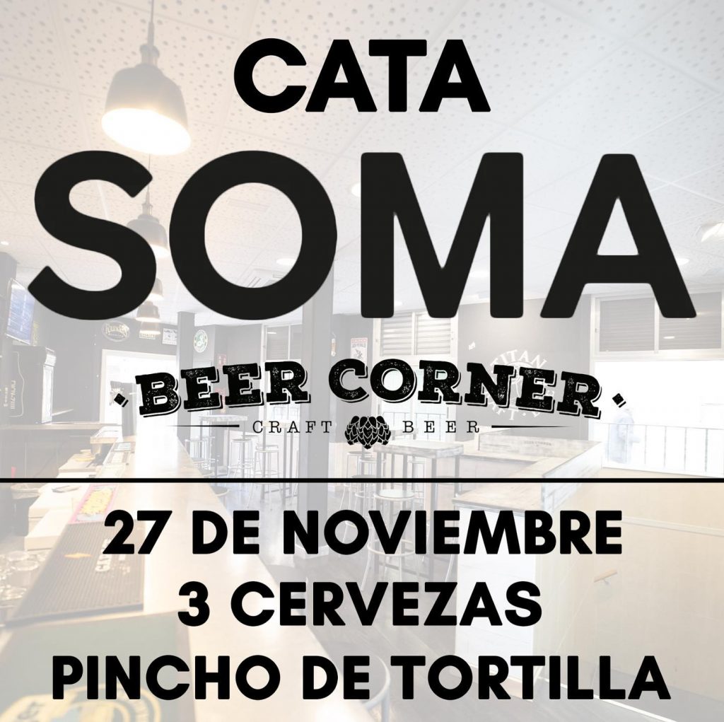 Cata con Soma Beer en Beer Corner