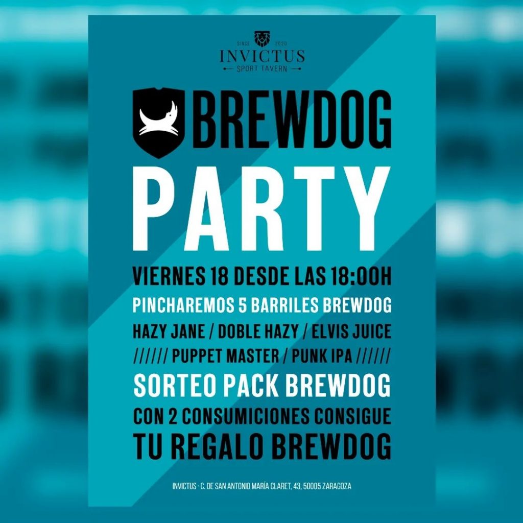 Brewdog Party en Invictus Sport Tavern