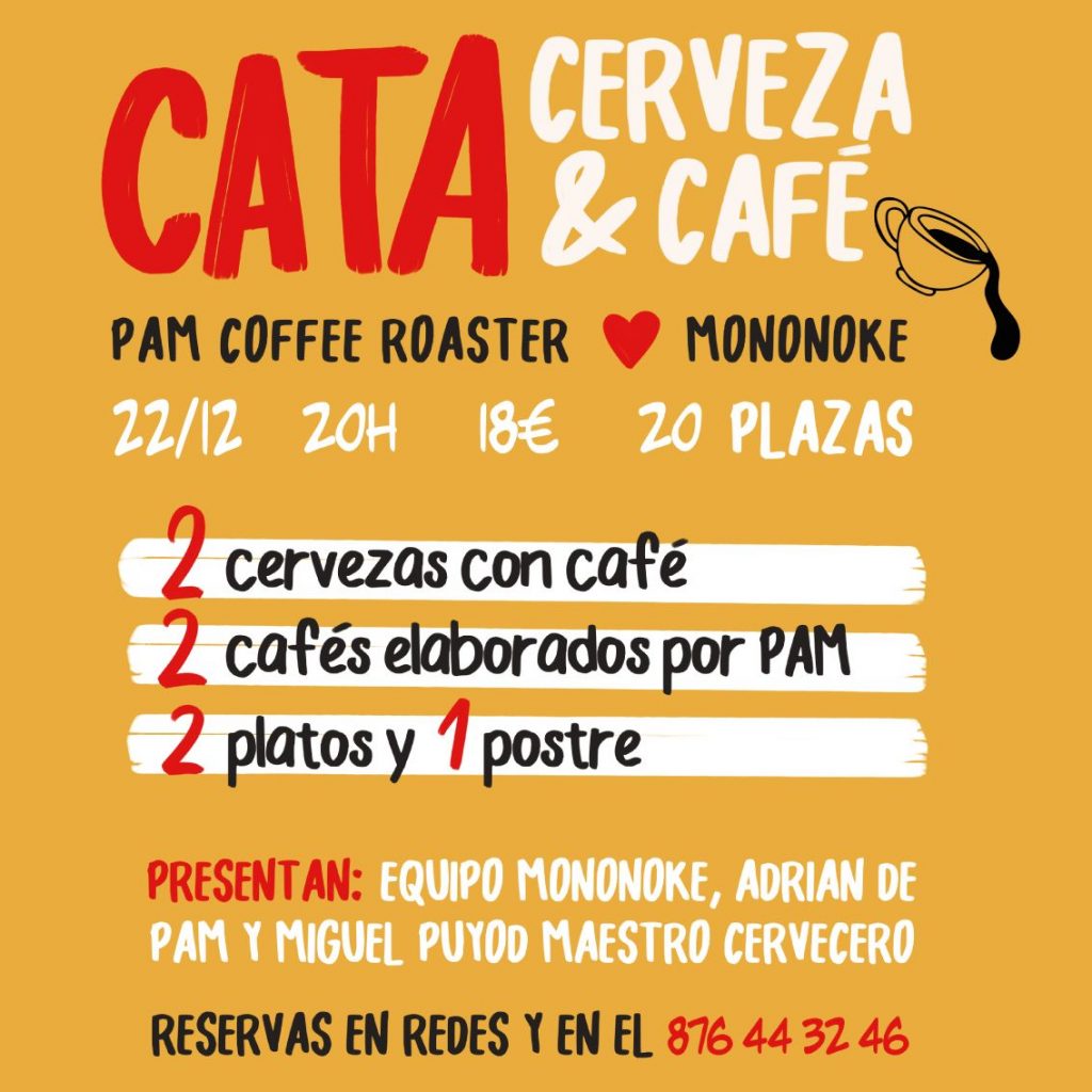 Cata cerveza & Café en Mononoke Café