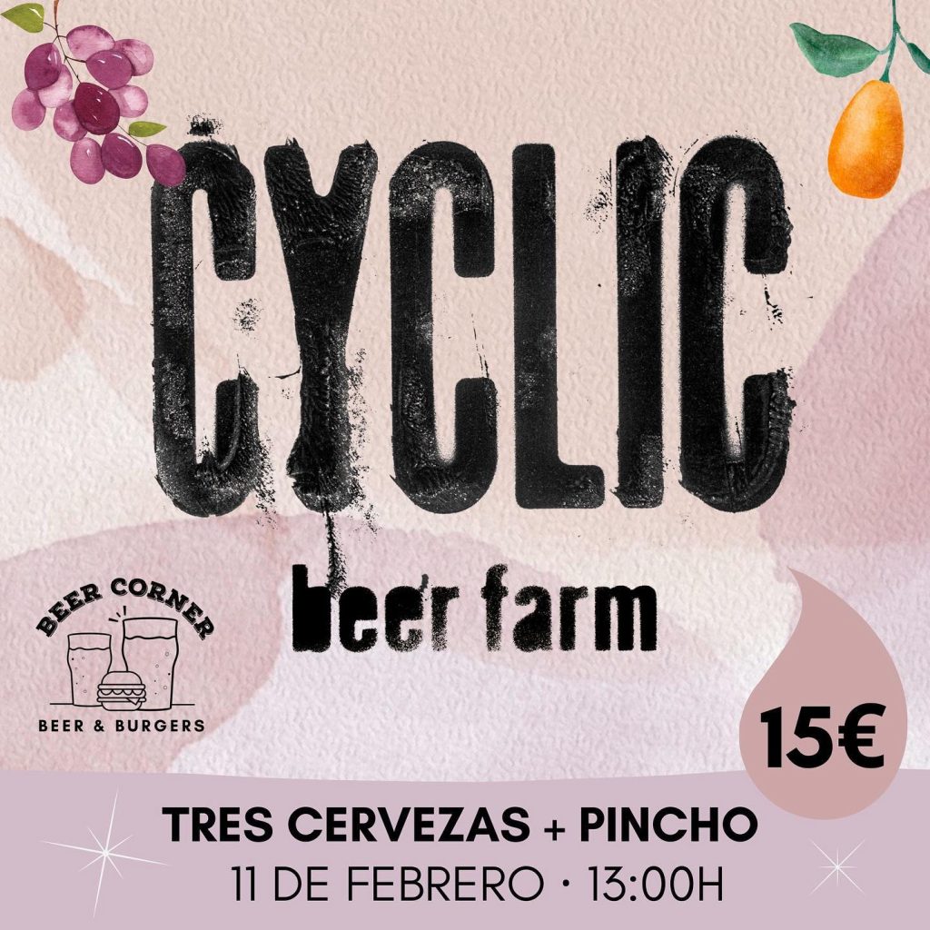 Cata de Cyclic Beer Farm en Beer Corner