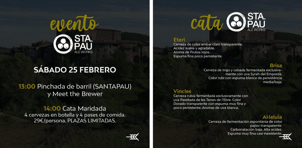 Meet the Brewer con Santa Pau Ale Works en La Malteadora
