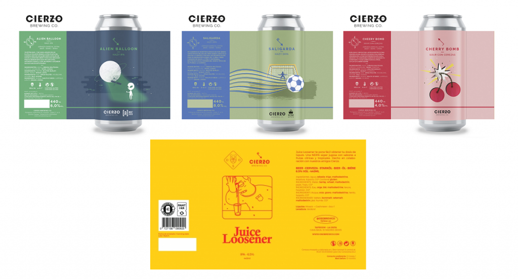 Novedades Cierzo Brewing Co para el mes de abril 2023