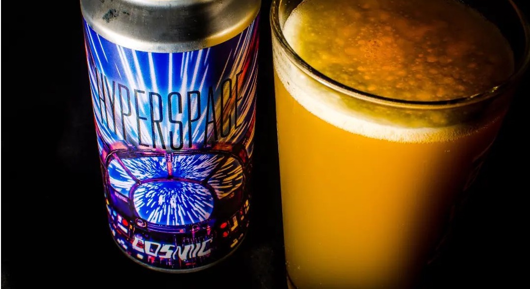 Hyperspace, nueva Hazy IPA de Cosmic Beer 1 Cosmic Beer Hyperspace Imagen lata 01