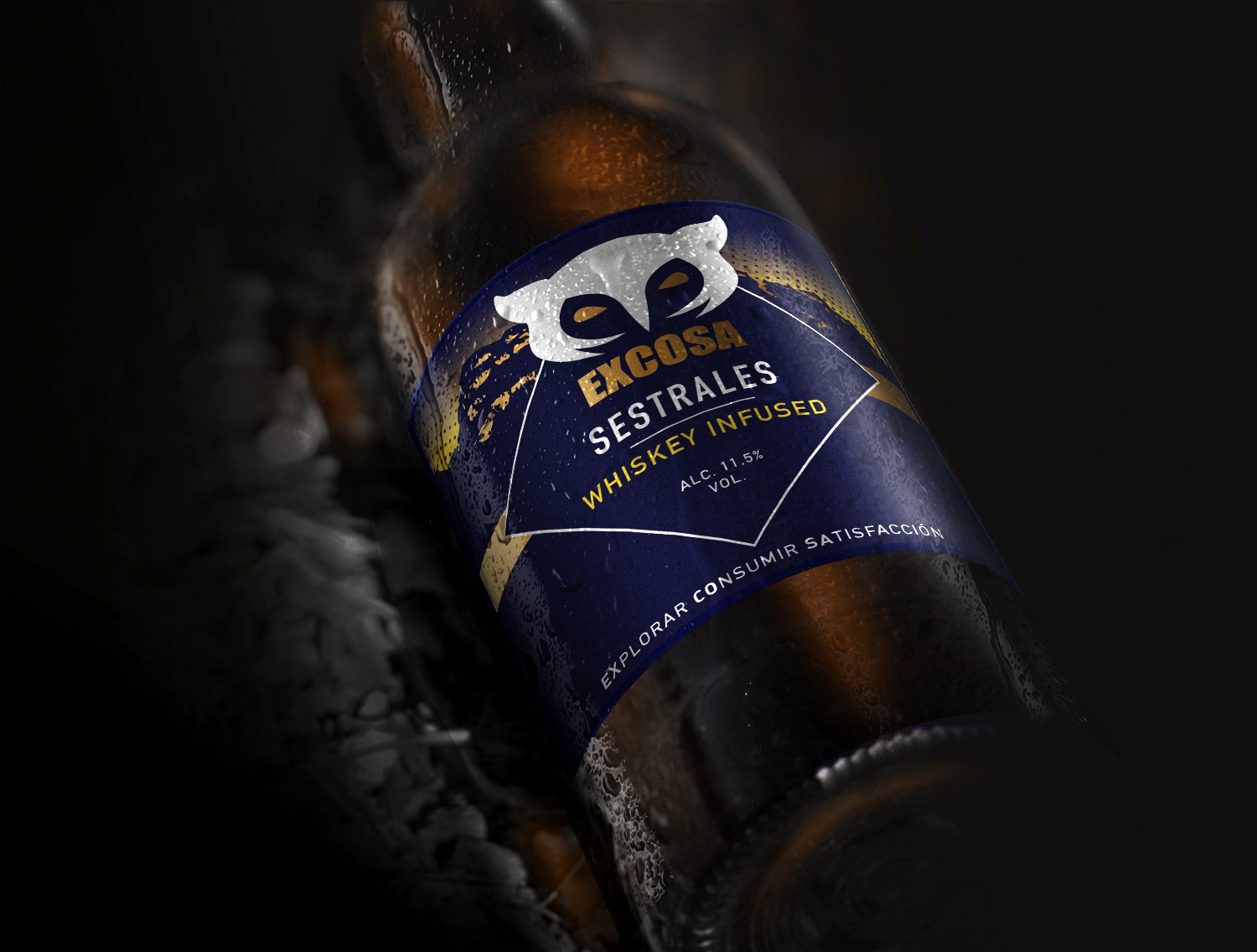 Excosa Imagen botella Sestrales whisky infused