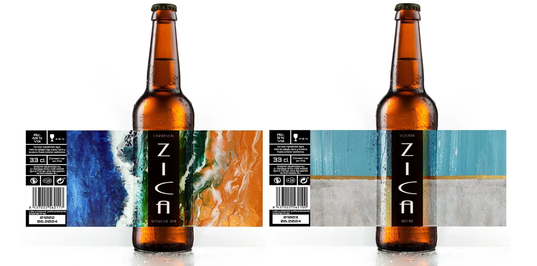 Cervezas Zica suma 2 cervezas más a su serie de cervezas edición limitada 1 Cervezas Zica Imagen portada novedades Carrascal y Solana
