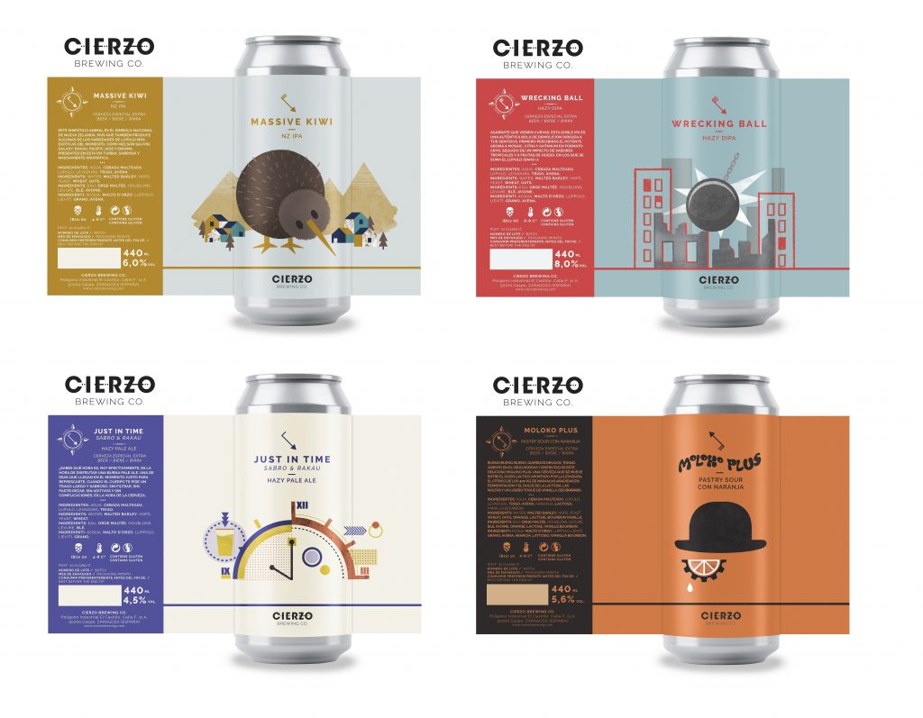 Las 4 novedades de julio 2023 de Cierzo Brewing Co.
