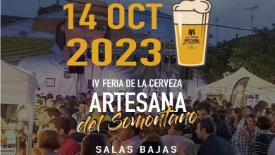 Feria de la Cerveza Artesana del Somontano Cartel presentacion IV edicion 2023