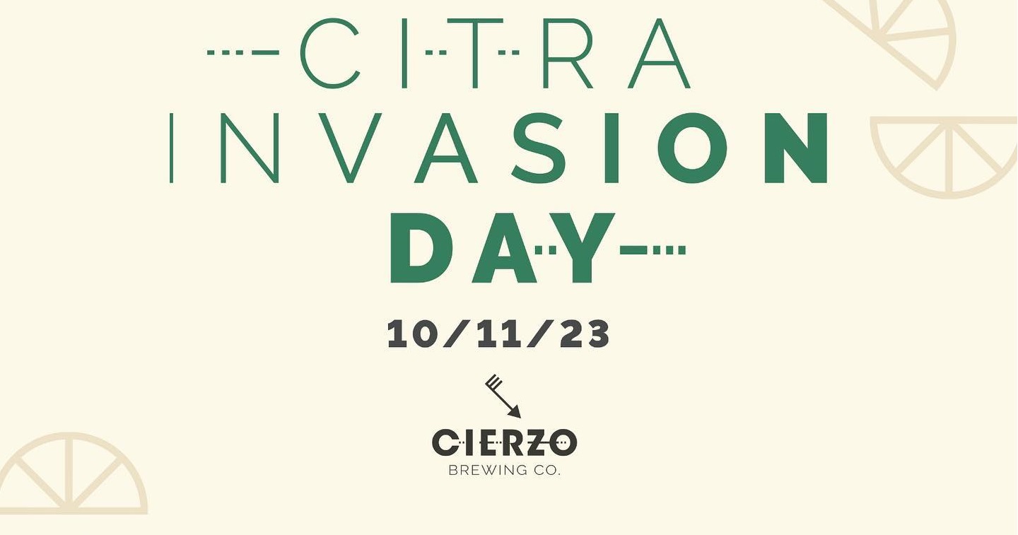 Celebra el Citra Invasion Day 2023 1 Cierzo Brewing Co Portada Citra Invasion Day 2023