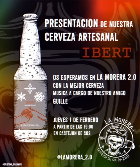 Presentación cerveza Ibert en La Morera 2.0