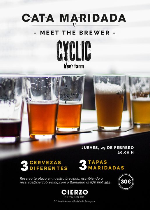 Meet the Brewer con Cyclic en Cierzo Brewing