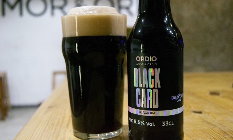 Ordio MInero Portada nueva cerveza Black Card