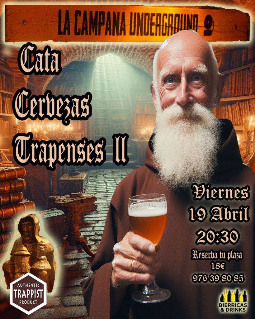 ata de cervezas con Bierricas & Drinks en La Campana Underground