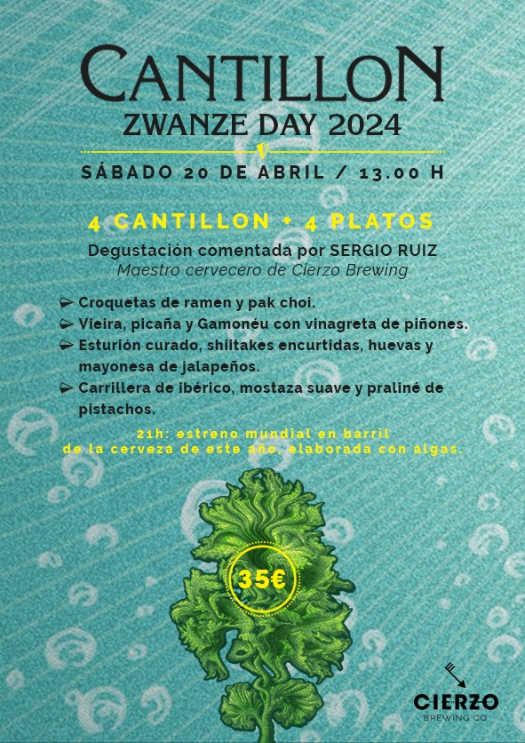 Zwanze Day 2024 en el brewpub de Cierzo Brewing