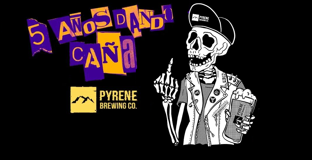 Pyrene Brewing Portada noticia 5 Aniversario mejorada