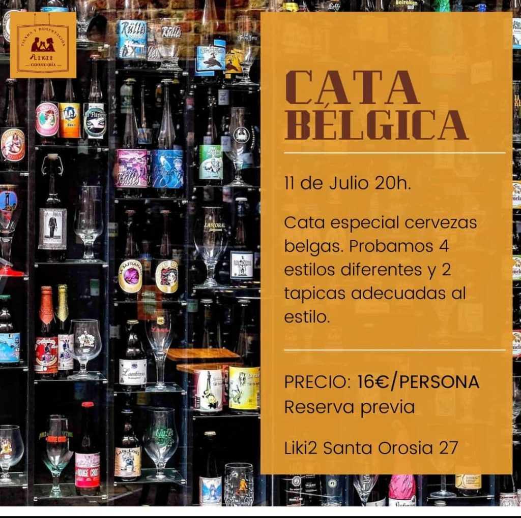 Cata maridada de cervezas belgas en Líquidos Cervecería