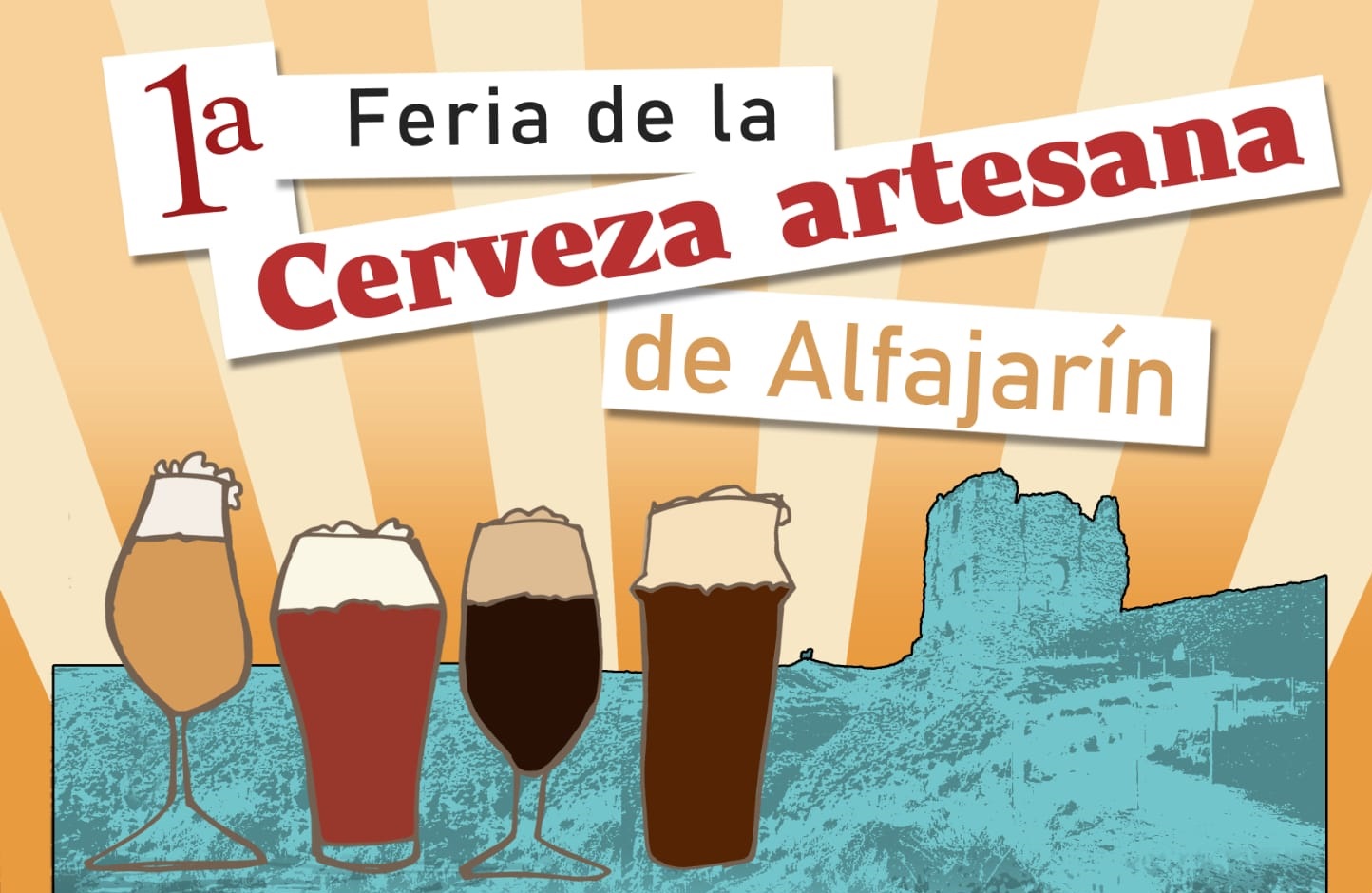 1ª Feria de la Cerveza Artesana de Alfajarín 1 I Feria de cerveza artesana de Alfajarin Portada