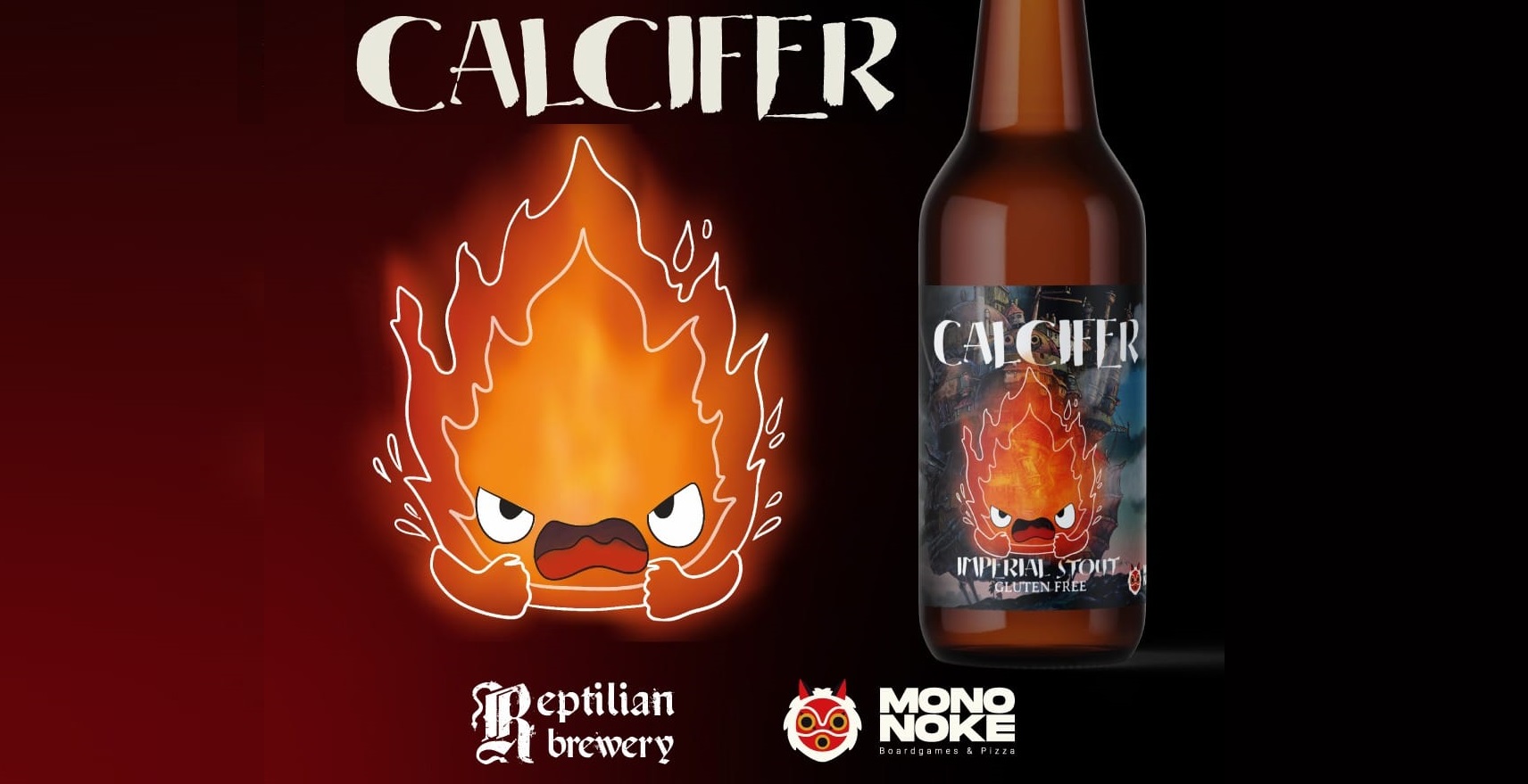 Calcifer, novedad de Mononoke y Reptilian Brewery 1 Mononoke portada reptilian calcifer