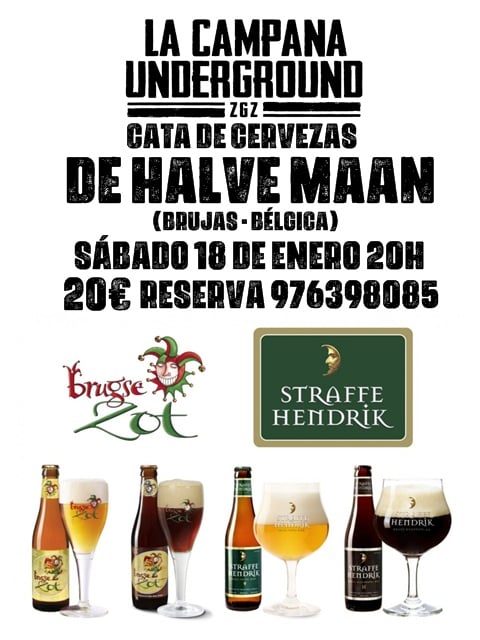Cata de cervezas con Bierricas & Drinks en La Campana Underground 