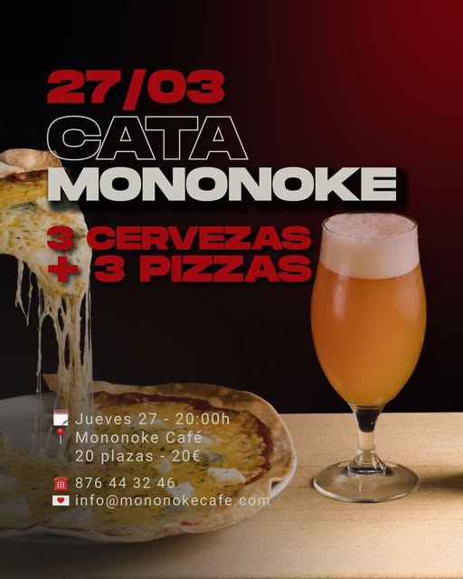 Cata de cervezas con maridaje de pizza en Mononoke Café (Zaragoza) 8 Cata cervezas en Mononoke Café