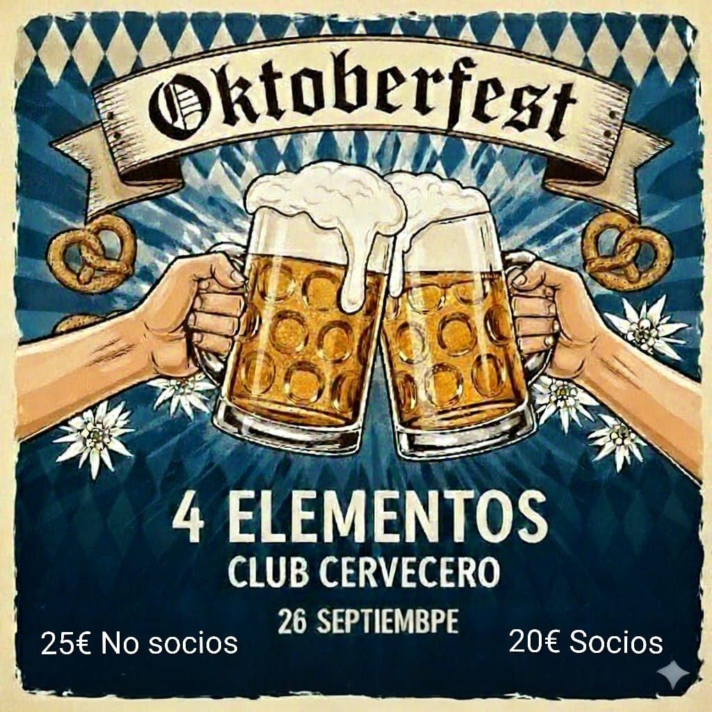 Cata Oktoberfest en 4 Elementos Club Cervecero