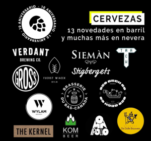 Pizarra 10º Aniversario de Hoppy