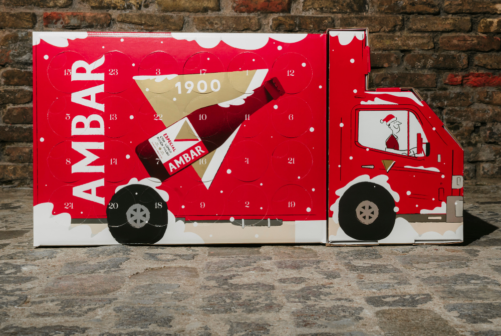 En preventa el calendario de Adviento 2025 de Ámbar 1 Cerveza Ambar Imagen portada calendario adviento 2025