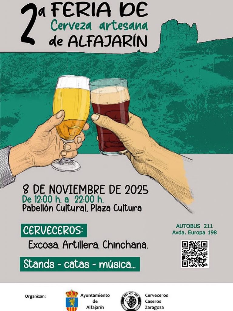 2ª Feria de la Cerveza Artesana de Alfajarín 2 2ª edición de la Feria de Cerveza Artesana de Alfajarín