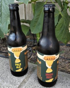 Cata maridada con Cervezas Garba en Lumpiaque (Zaragoza) 2 Cervezas Garba