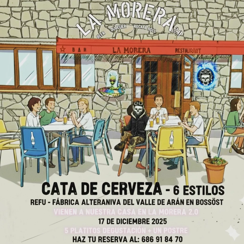 Meet the Brewer y cata con Refu en La Morera 2.0 (Castejón de Sos, Huesca) 2 Meet the Brewer y cata con Refu en La Morera 2.0