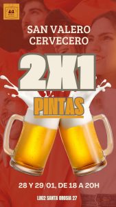 San Valero Cervecero en Líquidos Cervecería (Zaragoza) 2 Liquidos Cerveceria Promocion 2x1 san valero