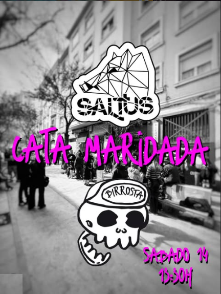 Cata maridada con Saltus Brewing en Birrosta