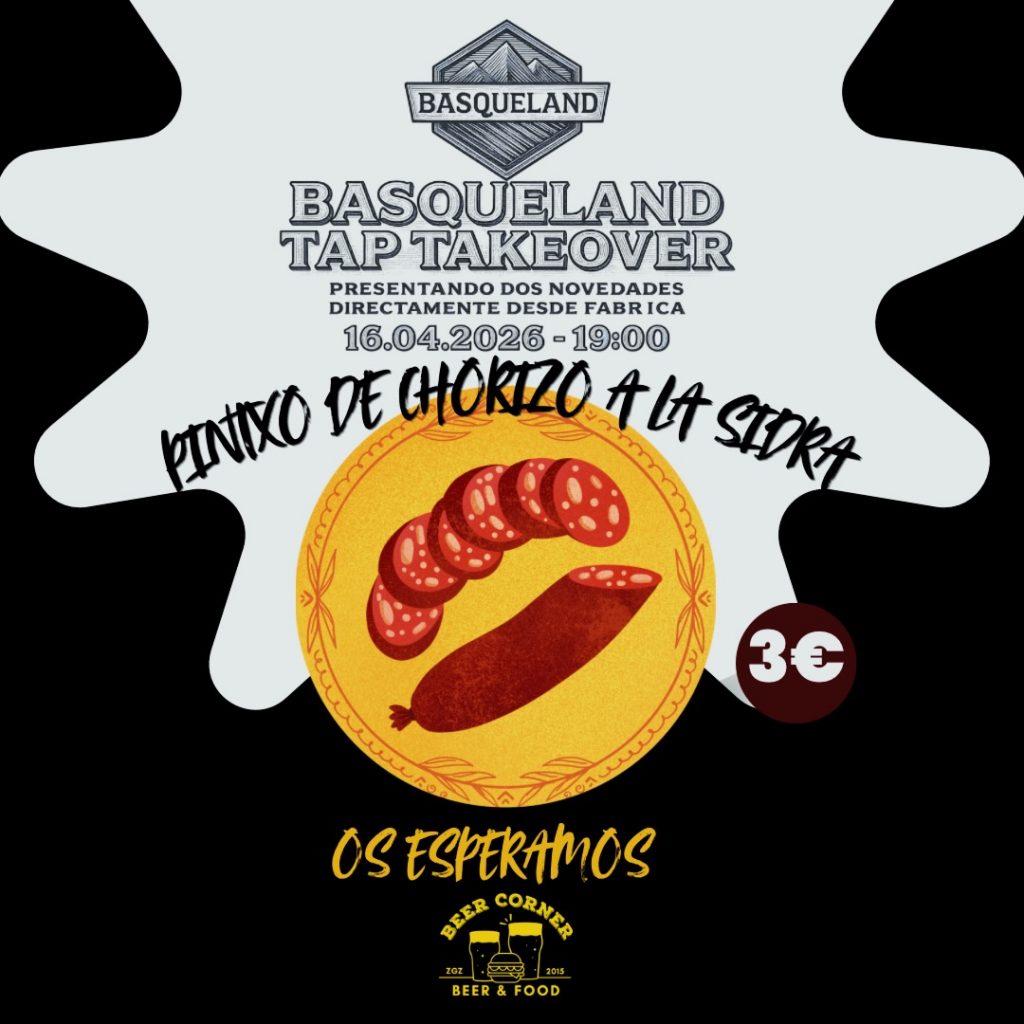 TTO con Basqueland Brewing en Beer Corner 3 TTO de Basqueland Brewing en Beer Corner