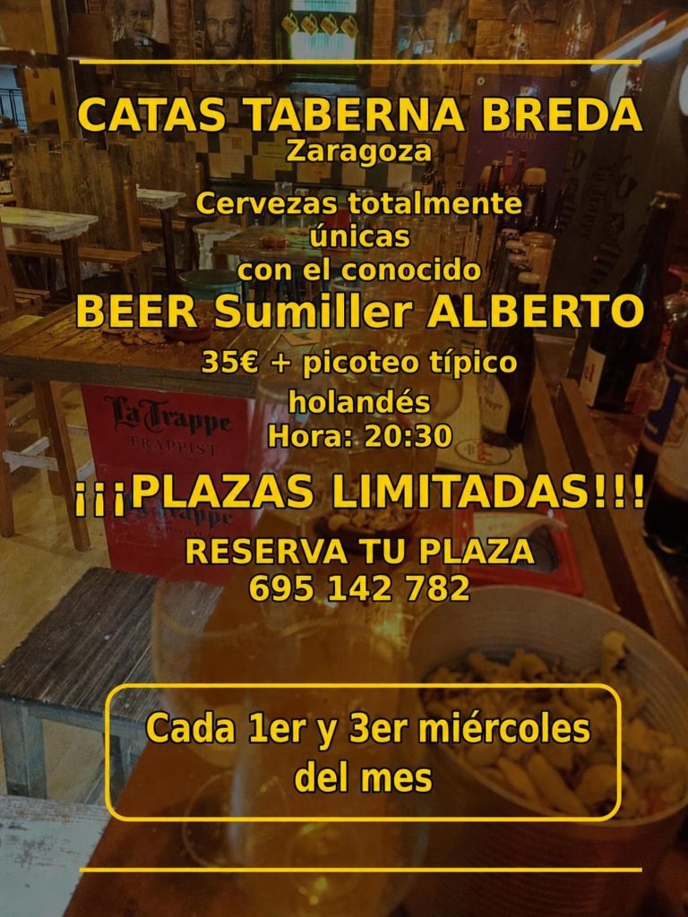Catas maridadas en Taberna Breda