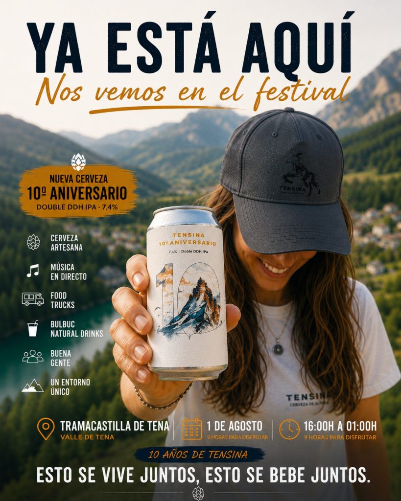 Doble IPA 10º Aniversario Tensina