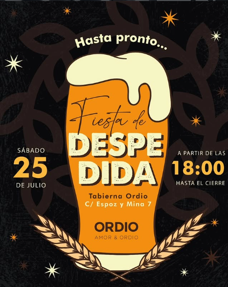 Despedida Tabierna Ordio