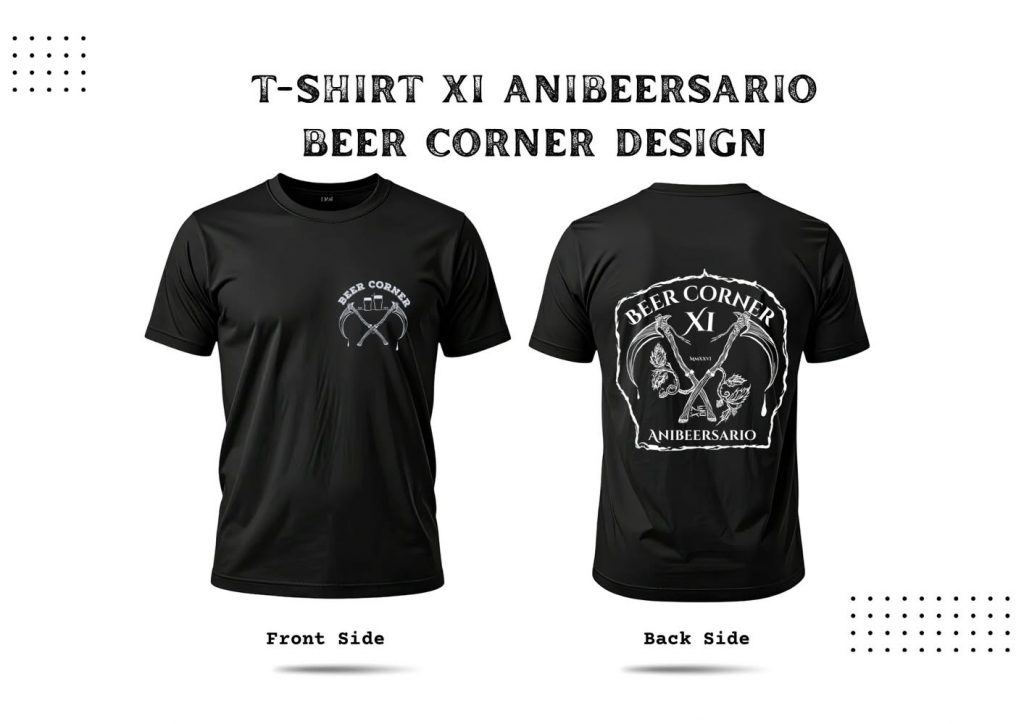 Camisetas 11º Aniversario de Beer Corner