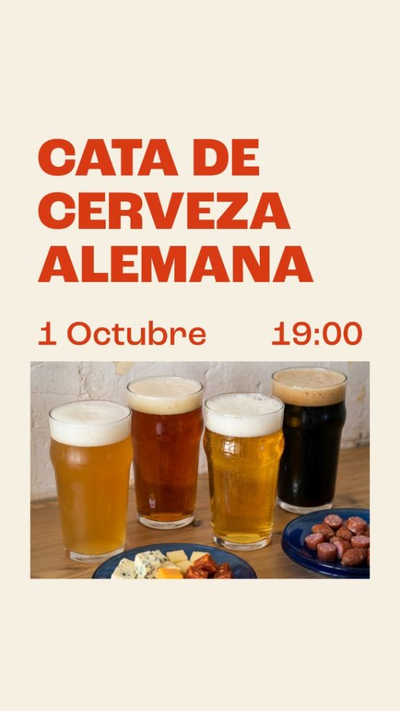 Cata de cervezas alemanas en Al Fresco Birra Social Club